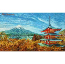 Obraz „Góra Fuji”. Technika: akryl.