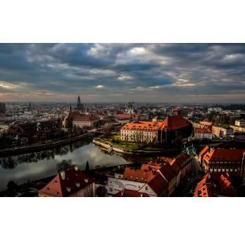 Fotografia Wrocław „Panorama miasta – widok z wieży Katedry”