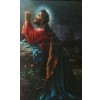 Fotografia religijna „Jezus w Ogrójcu”. Kolorowa.