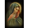 Fotografia religijna „Matka Boska płacząca”. Kolor.
