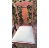 4 dębowe krzesła z XIX wieku