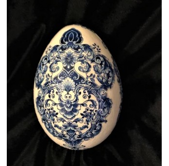 Pisanka, styropianowe jajo wielkanocne 17 cm. Technika: hand made